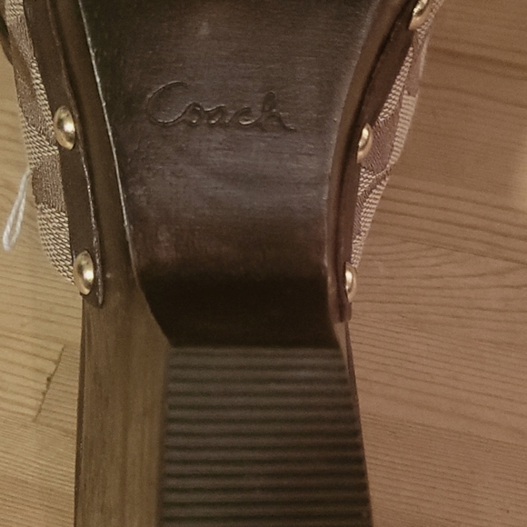 COACH Slip on SANDLES, New sz. 8 - Picture 5 of 8